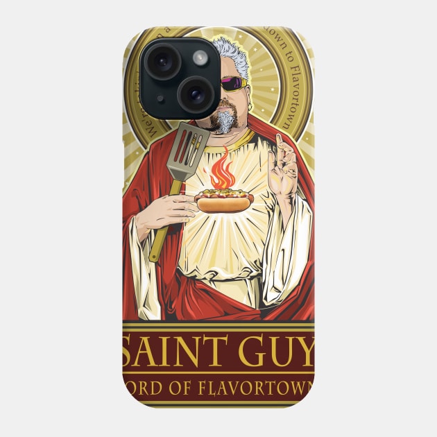 Saint Guy Phone Case by Pop Art Saints