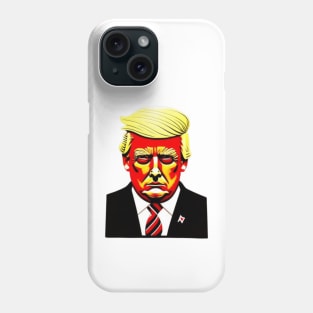 trump mugshot Phone Case