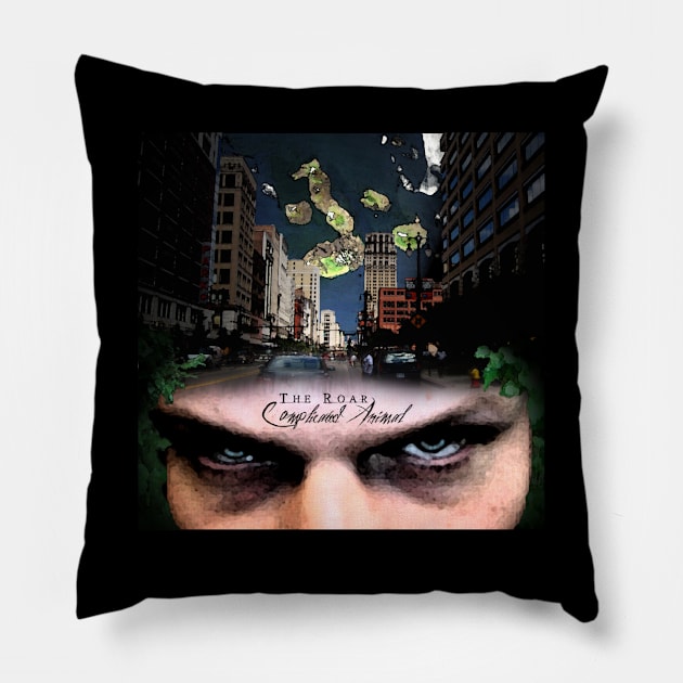 Complicated Animal cover art Pillow by The Roar