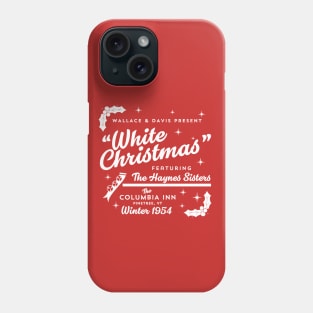 White Christmas Ad (WH) Phone Case