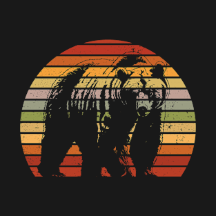 Retro Grizzly Bear - Grizzly Bear T-Shirt