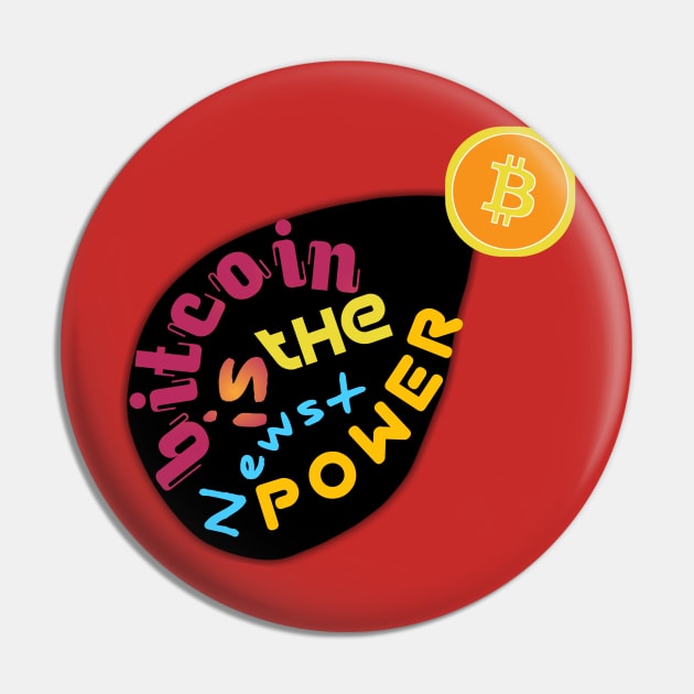 Bitcoin power Pin by RAHARMA