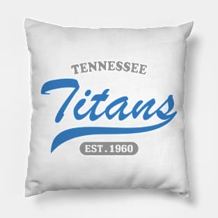 Tennessee Titans Classic Style Pillow