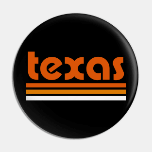 Retro Texas Stripes Pin