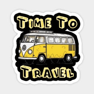 Time TO Travel Magnet