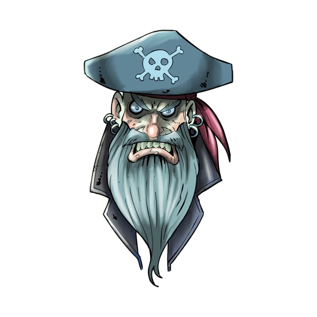 Old Man Pirate by SheVibe