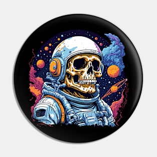 Cosmic Skull Odyssey Pin