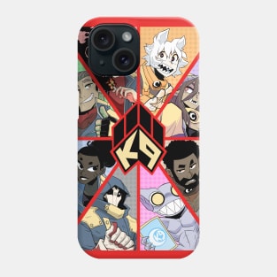 K9 Poster (Transparent) Phone Case