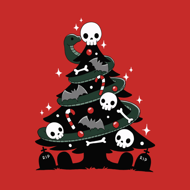 Creepy Christmas Tree by Vallina84