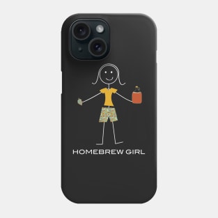 Funny Womens Homebrew design Phone Case