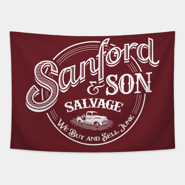 Sanford and Son Salvage Tapestry by tonynichols