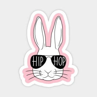 Easter Bunny Hip Hop Magnet