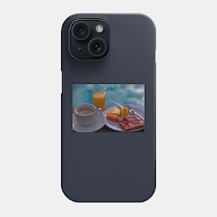 Costa Rica. Breakfast at the pool. Phone Case