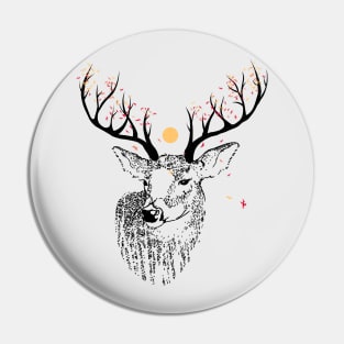 Oh Deer it's Autumn Pin