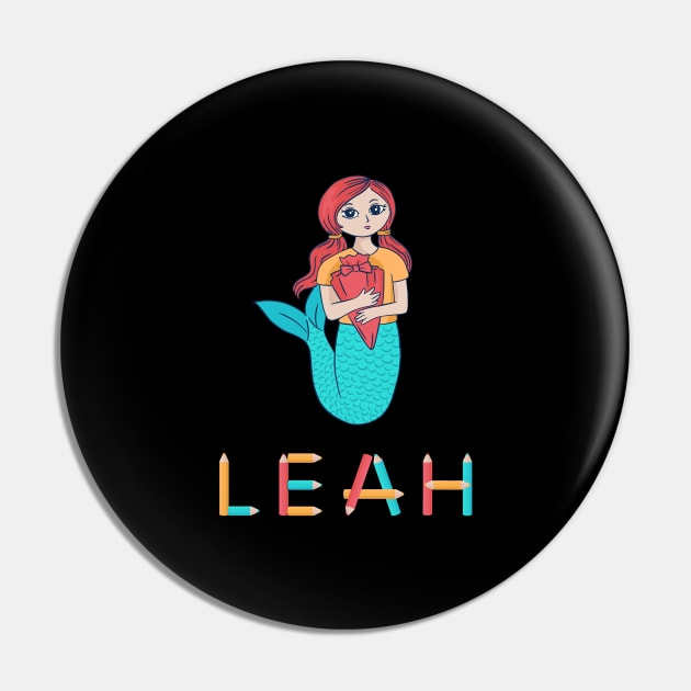 Einschulung Meerjungfrau Leah Pin by DePit DeSign