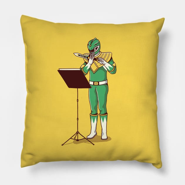 A Flute Interlude In A Minor Pillow by yortsiraulo