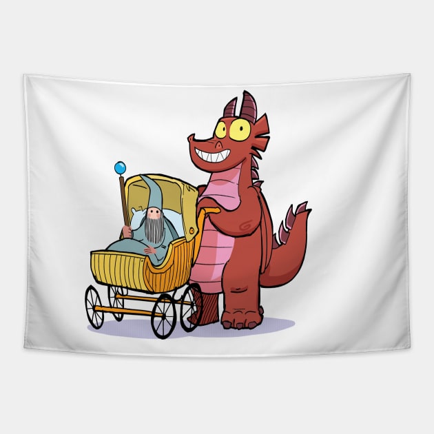 Baby Zizok Tapestry by Slack Wyrm