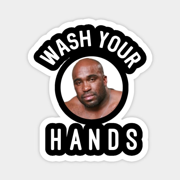 Wash Your Hands Meme Magnet by Modestquotes