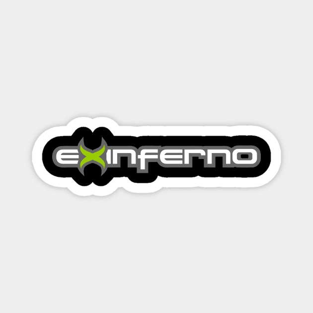 Ex Inferno 2017 RETRO Magnet by Ex Inferno