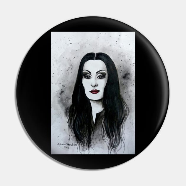 Morticia Addams Pin by Raluca0280