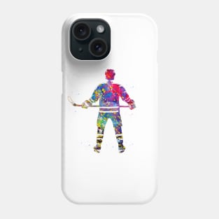 Hockey Player Girl Phone Case