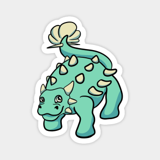 Cute ankylosaurus Magnet