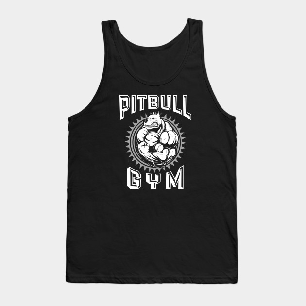 Pitbull Gym Animal Tank Top Teepublic