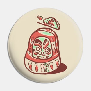 Daruma rules Pin