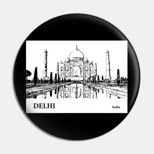 Delhi - India Pin