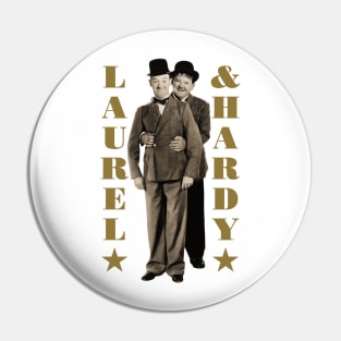 Laurel & Hardy Pin