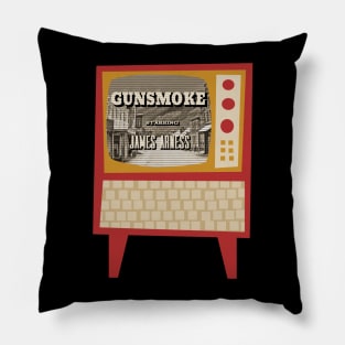 Gunsmoke TV Pillow