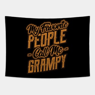 My Favorite People Call Me Grampy Tapestry