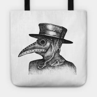 The Doctor Will See You Now - Cool Plague Doctor T-Shirt Tote