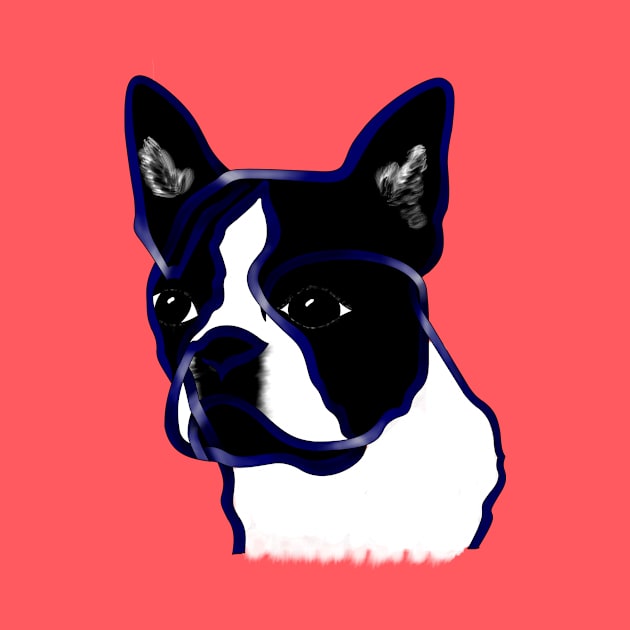 Boston Terrier by KnotYourWorld4