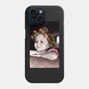 Shirley Temple in Red Phone Case