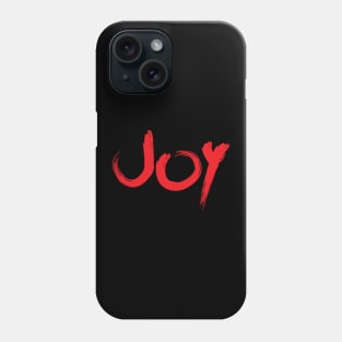 Joy (red) Phone Case