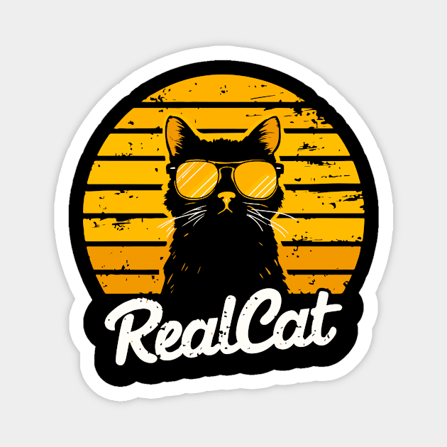 Real Cat Magnet by timegraf