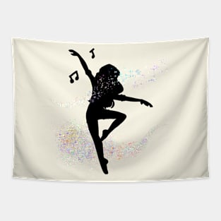 Daydream Out Loud - Dancer Silhouette 2 Tapestry