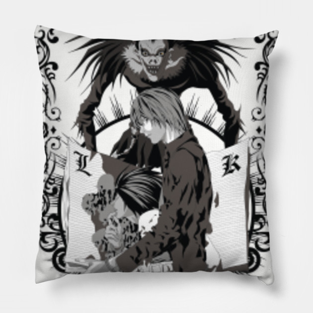 Death Note Death Note Pillow Teepublic