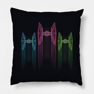 TIE Fighter neon Pillow