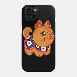 Inu Hariko Sushi Roll Phone Case