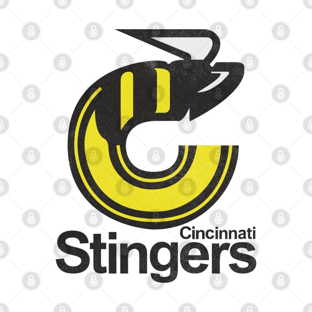 Retro Cincinnati Stingers Hockey by LocalZonly