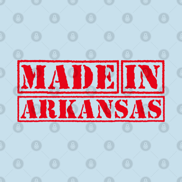 Discover Made In Arkansas Red Version - Arkansas - T-Shirt