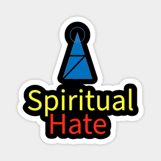 Spiritual Hate Logo Magnet