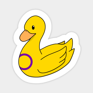 Intersex Duck Magnet