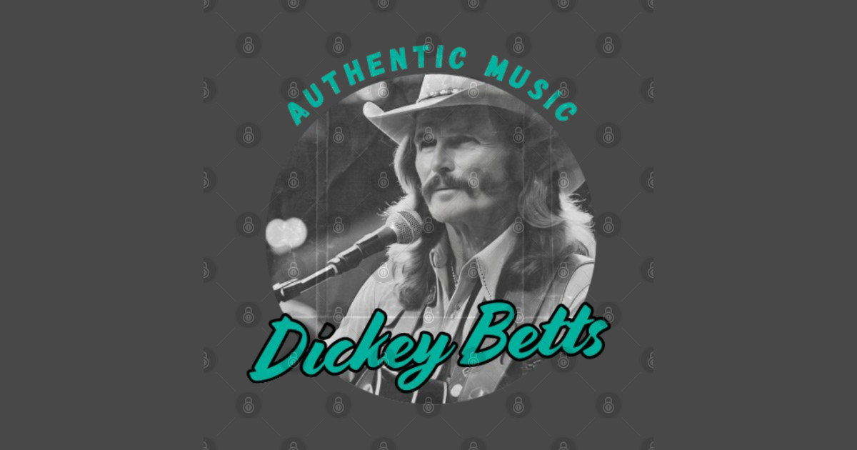 Dickey Betts music - Dickey Betts - T-Shirt | TeePublic