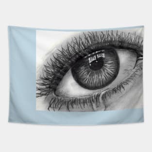 Crying Eye Tapestry