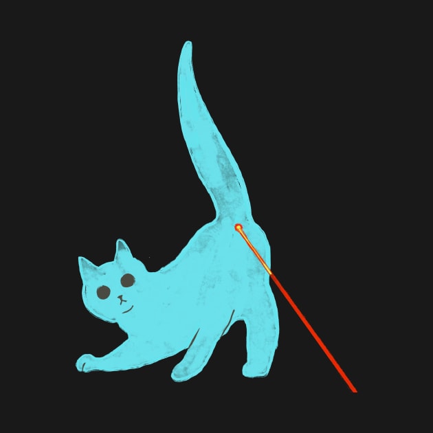 LASER CAT by What a life Studio