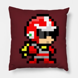 pixelated protoman Pillow