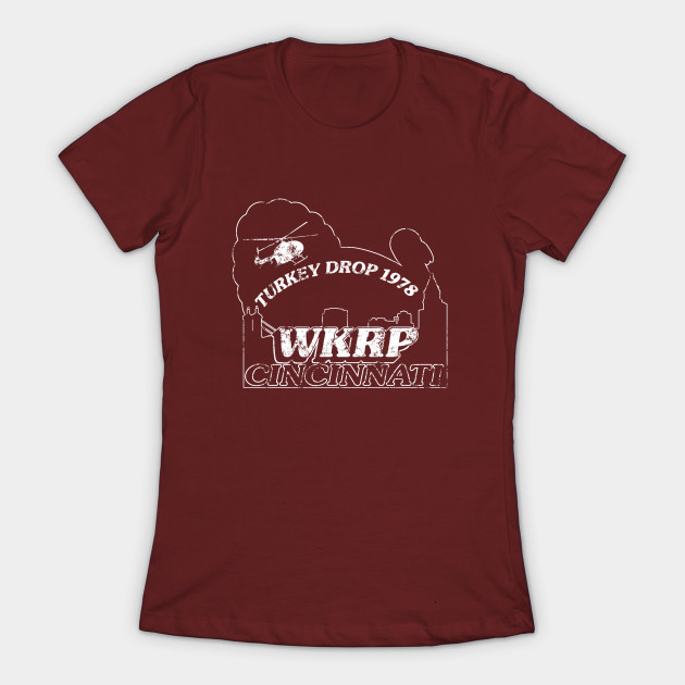 WKRP Turkey Drop Vintage - Wkrp - T-Shirt